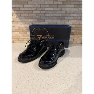 NEW Bates lites leather shoes black men's size 7